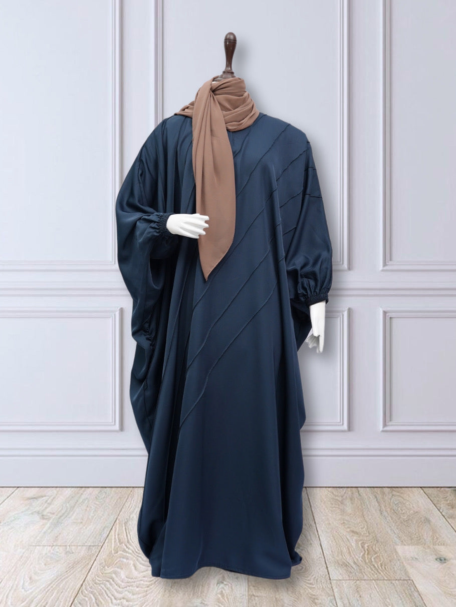 AZRA PLEATED KAFTAN - DARK TEAL