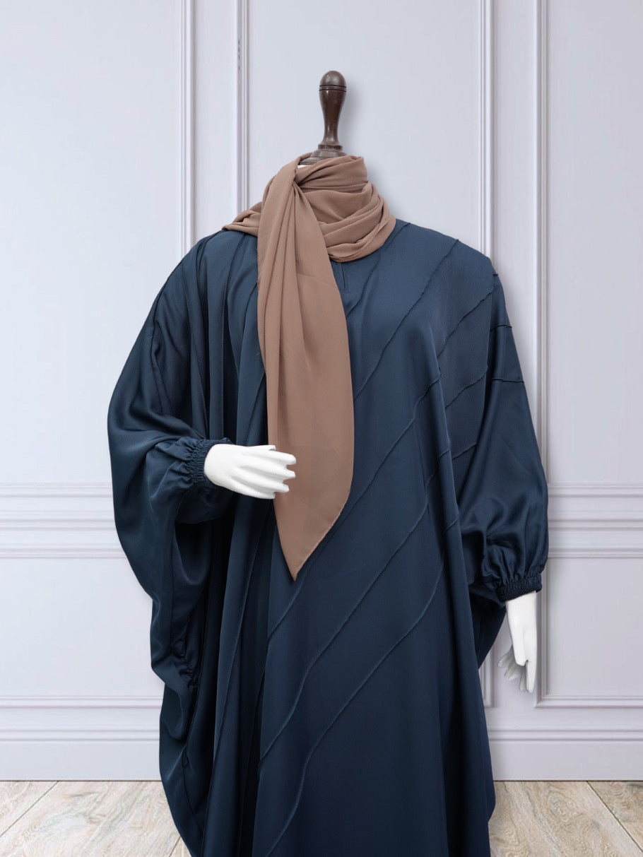 AZRA PLEATED KAFTAN - DARK TEAL