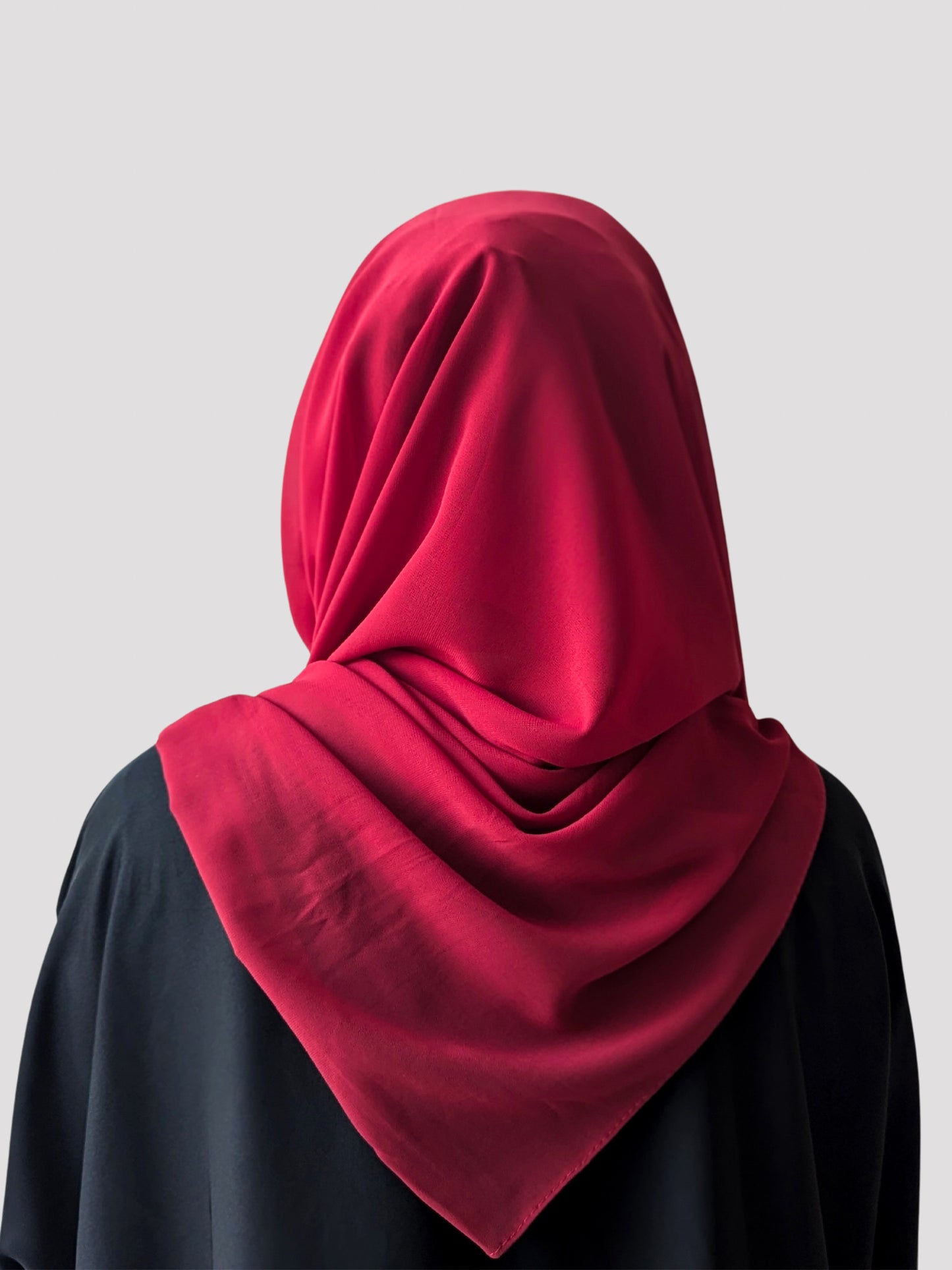 MAXI GEORGETT HIJAB – DEEP ROSE