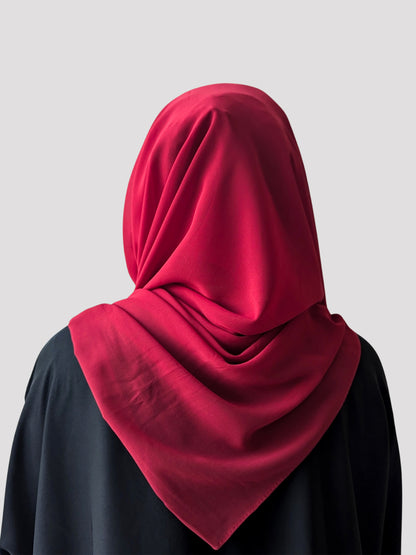MAXI GEORGETT HIJAB – DEEP ROSE