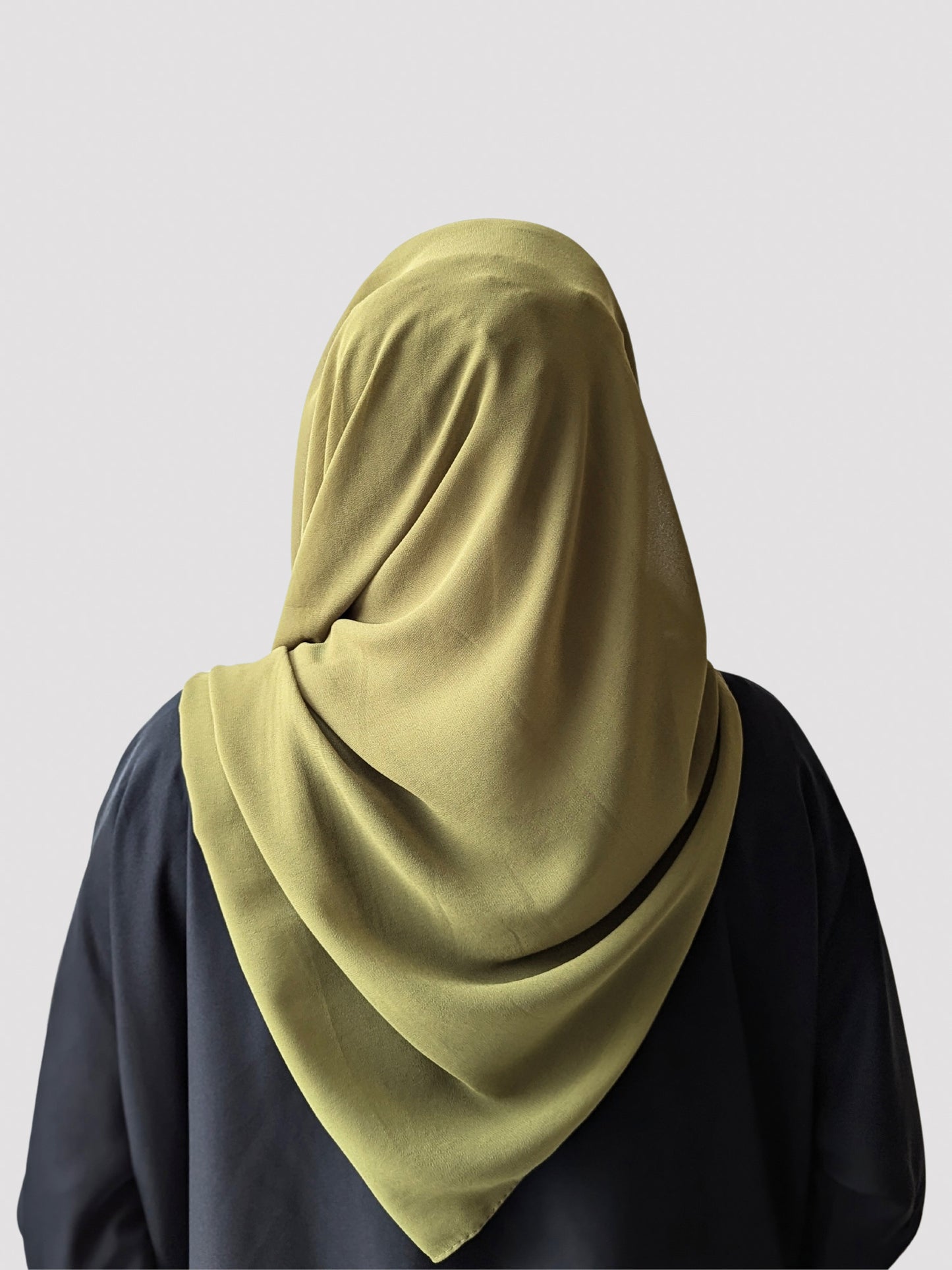 MAXI GEORGETT HIJAB – LIGHT MOSS