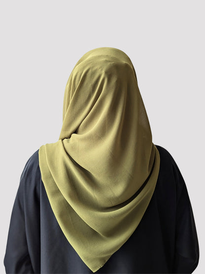 MAXI GEORGETT HIJAB – LIGHT MOSS